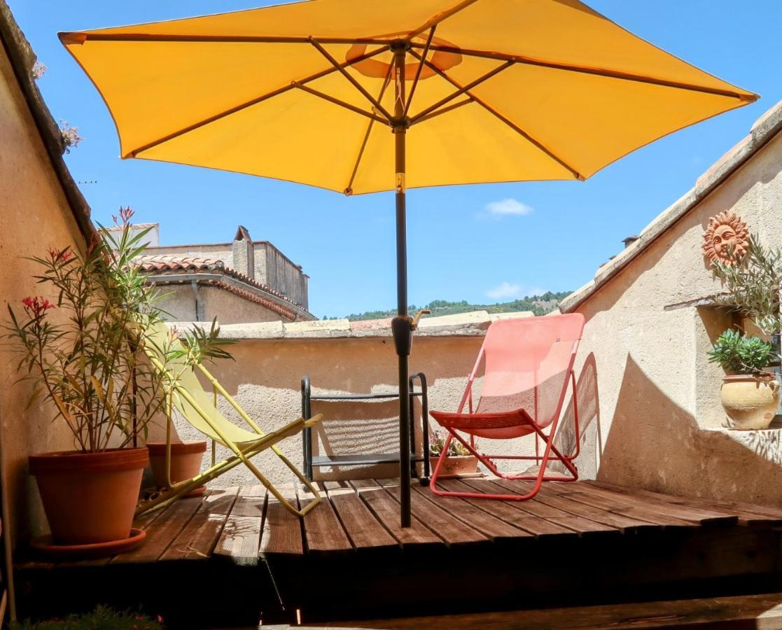 La Terrasse D'Olea, Au Coeur Du Village Бюи-ле-Баронь Экстерьер фото